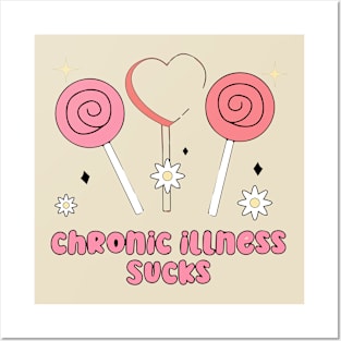 Funny Chronic Illness - Valentine's Day - Groovy Posters and Art